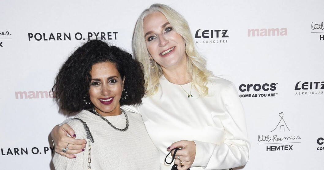 Anitha och Ann. <strong>Foto: TT.</strong> Anitha Clemence och Ann Söderlund.