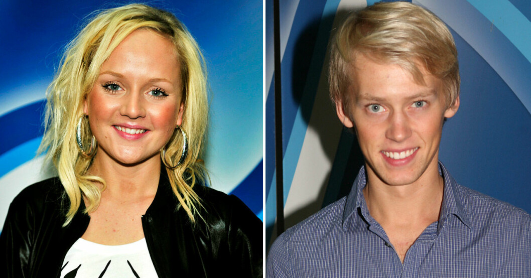 Anna och Jesper 2008. Anna Bergendahl och Jesper Blomberg 2008.