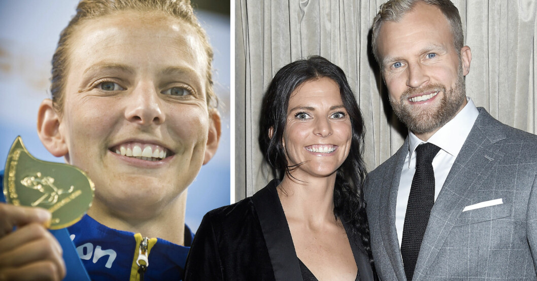 Anna Lindberg och pojkvännen Mathias Tjärnqvist