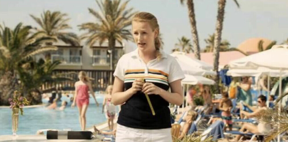 Anna-Maria Dahl. Anna-Maria Dahl som Linda i Sune i Grekland