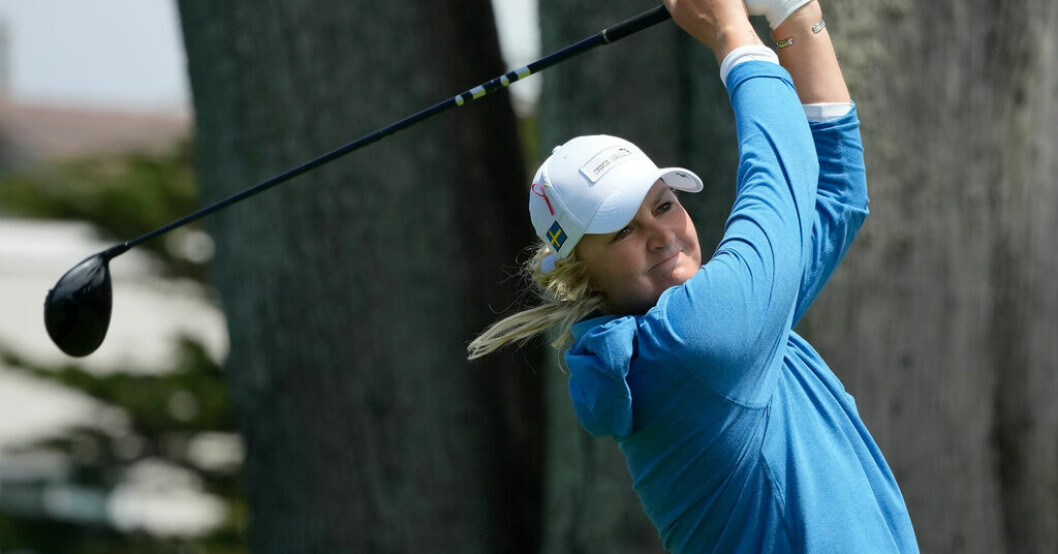 Anna Nordqvist har spelat fint i San Franscisco. Sverige mot Australien i golf-semi