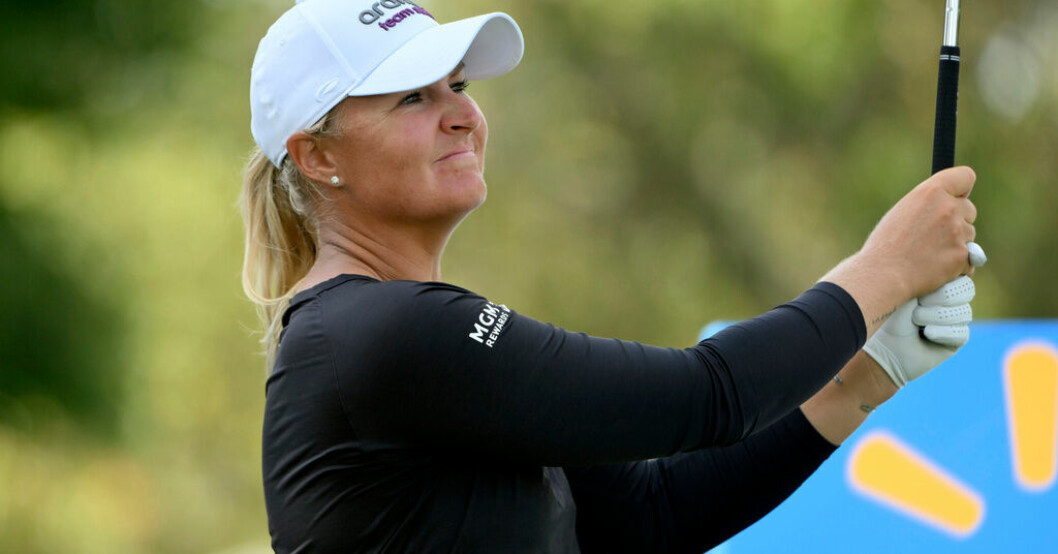 Anna Nordqvist spelar bra i Thailand. Arkivbild. Nordqvist leder i Thailand – Stark skuggar