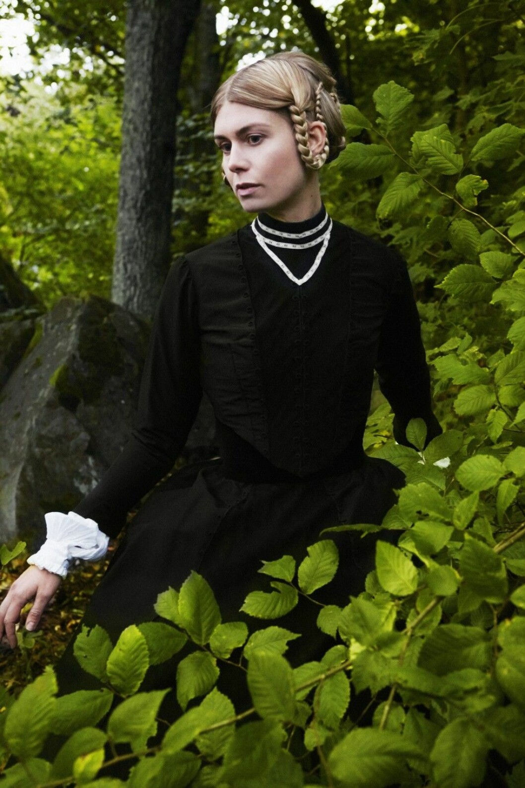Anna Ternheim som stumma karaktären Ada McGrath i filmen “The Piano”. Foto: Caroline Roosmark Anna Ternheim som stumma och pianospelande karaktären Ada McGrath i filmsuccén "The Piano" från 1993. Foto: Caroline Roosmark