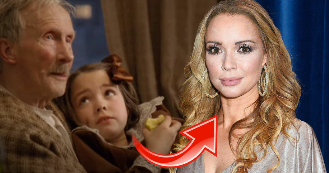 Anna Sahlene som ”Anna” i Alla vi barn i bullerbyn och som hon ser ut idag. Anna Sahlene idag och som Anna i Alla vi barn i bullerbyn