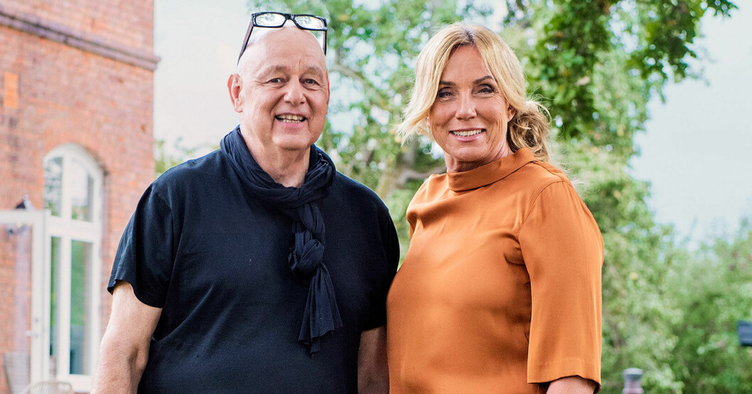 Anne Lundberg med radarpartnern Gert Wingårdh i Husdrömmar.