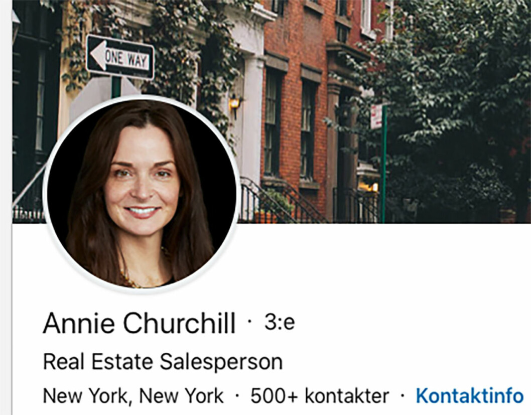 Så ser Annie Churchill ut i dag. <strong>Foto: Linkedin.</strong>