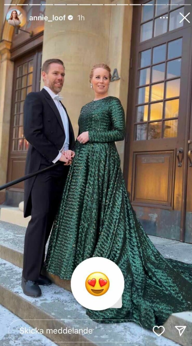 Carl-Johan Lööf och Annie Lööf. Carl-Johan Lööf och Annie Lööf.