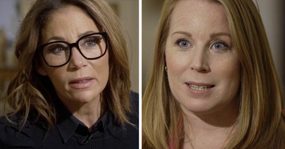 Tilde de Paula Eby och Annie Lööf.