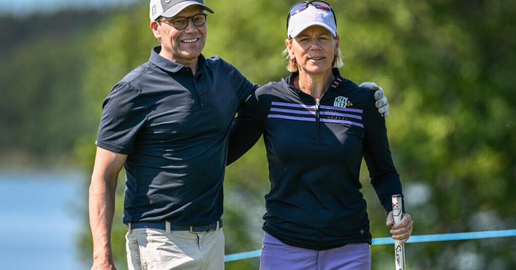 Annika Sörenstam spelade pro-am tillsammans med Prins Daniel på onsdagen. Sörenstam efter golfbomben: "Chockad"