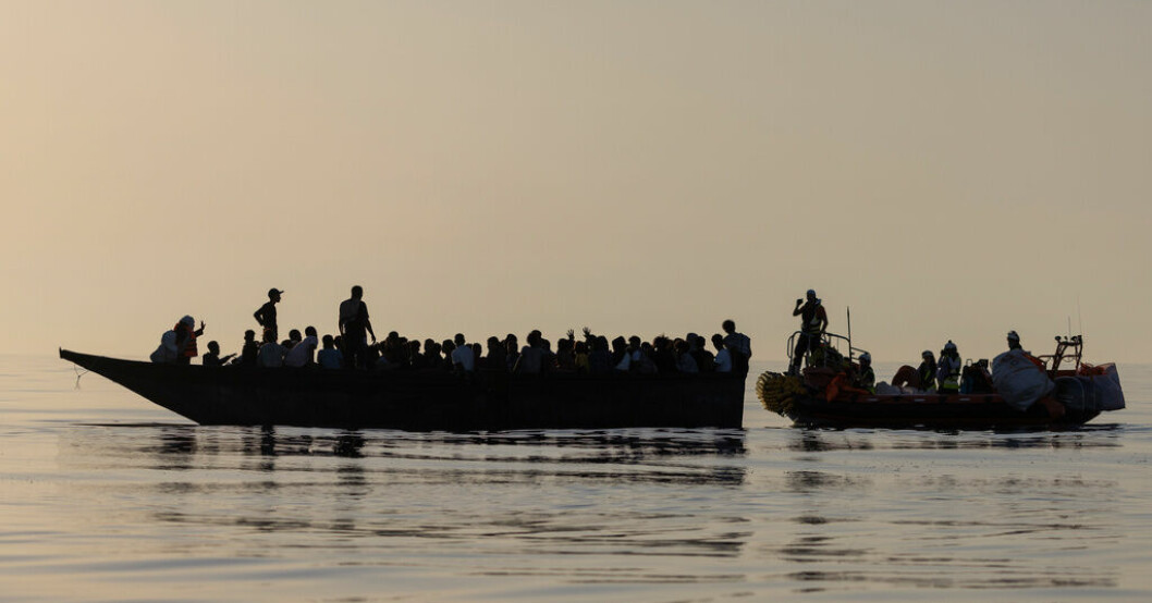 Antalet migranter som försöker ta sig över Medelhavet till Italien ökar. Arkivbild. Hjälpinsats för drabbade migranter