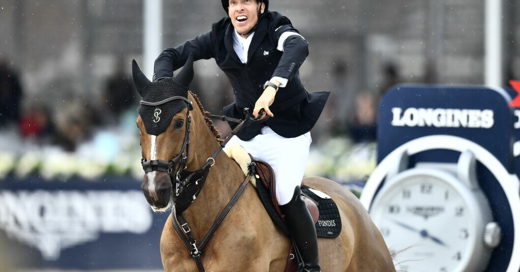 Äntligen fick Henrik von Eckermann vinna Grand prix-hoppningen på Stockholms stadion. Världsettans uppvisning – äntligen GP-vinnare
