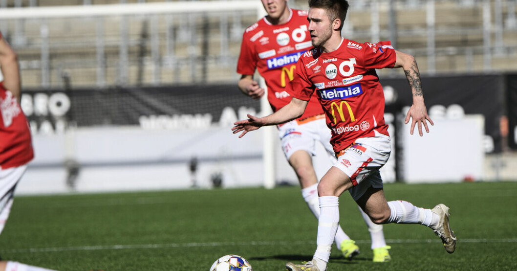 Anton Kralj lämnar Degerfors för Hammarby. Arkivbild. Hammarby värvar ytterback