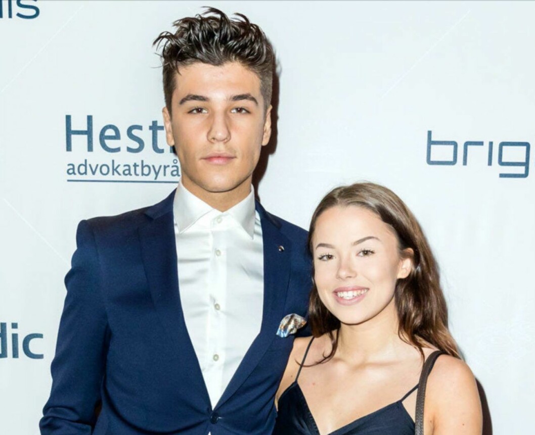 Anton Hagman och Wilma Holmqvist – så träffades dem