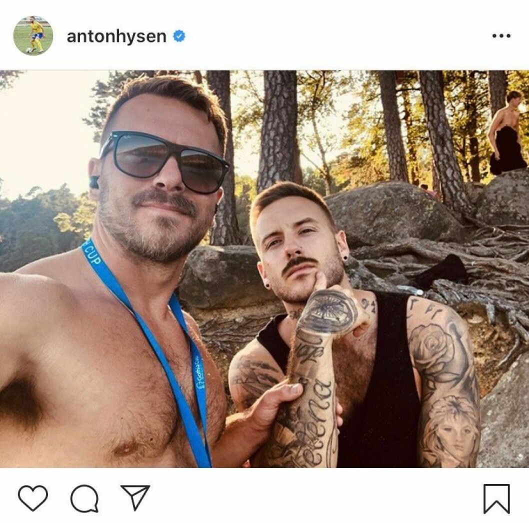 FOTO: Instagram Antonio Hysén och Vasil