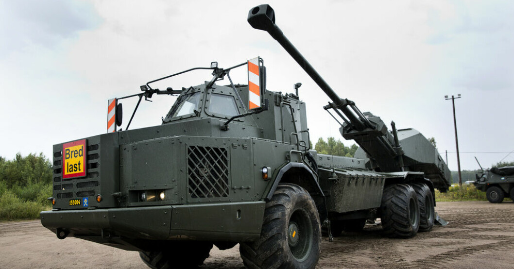 Archer artillerisystem. Arkivbild. Här är vapnen som Sverige skickar till Ukraina
