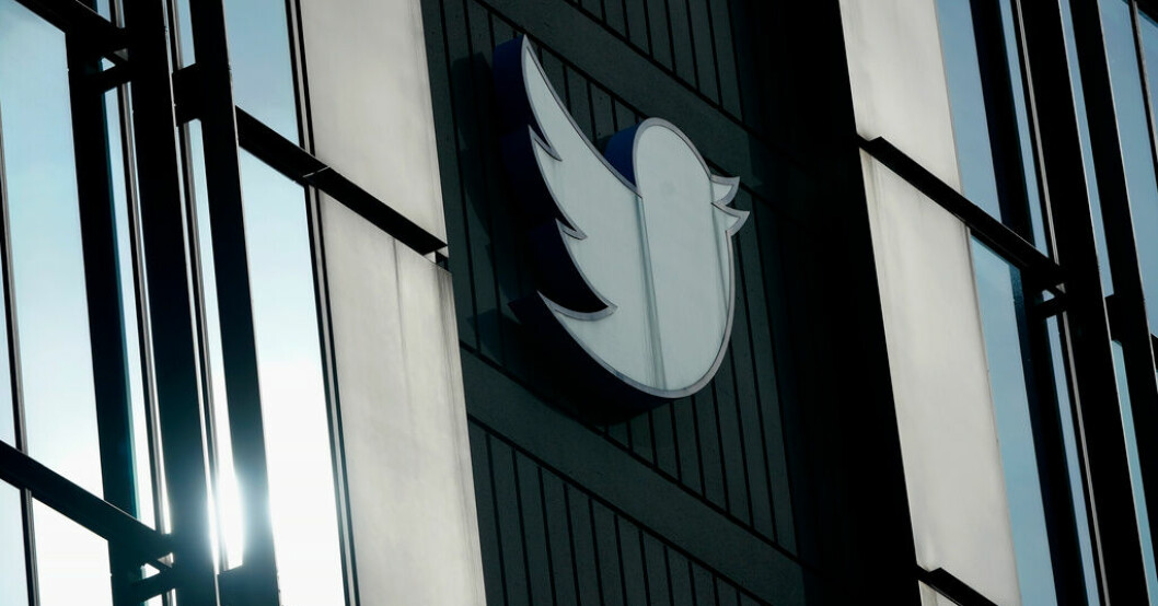 Arkivbild på Twitters kontor i San Francisco. Twitter märker BBC som "statsfinansierat"