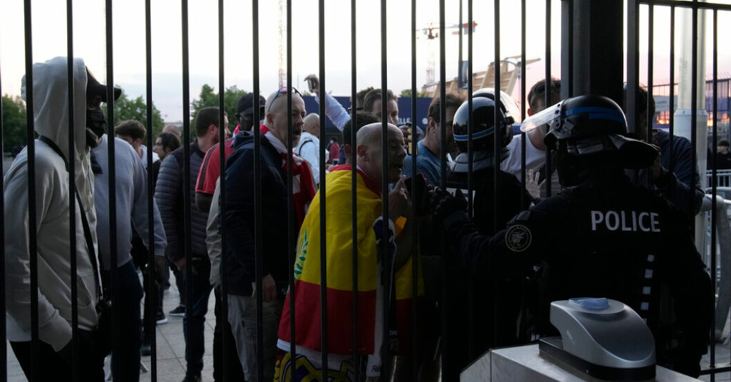 Arkivbild. Uefa återbetalar biljetter efter kaoset i Paris