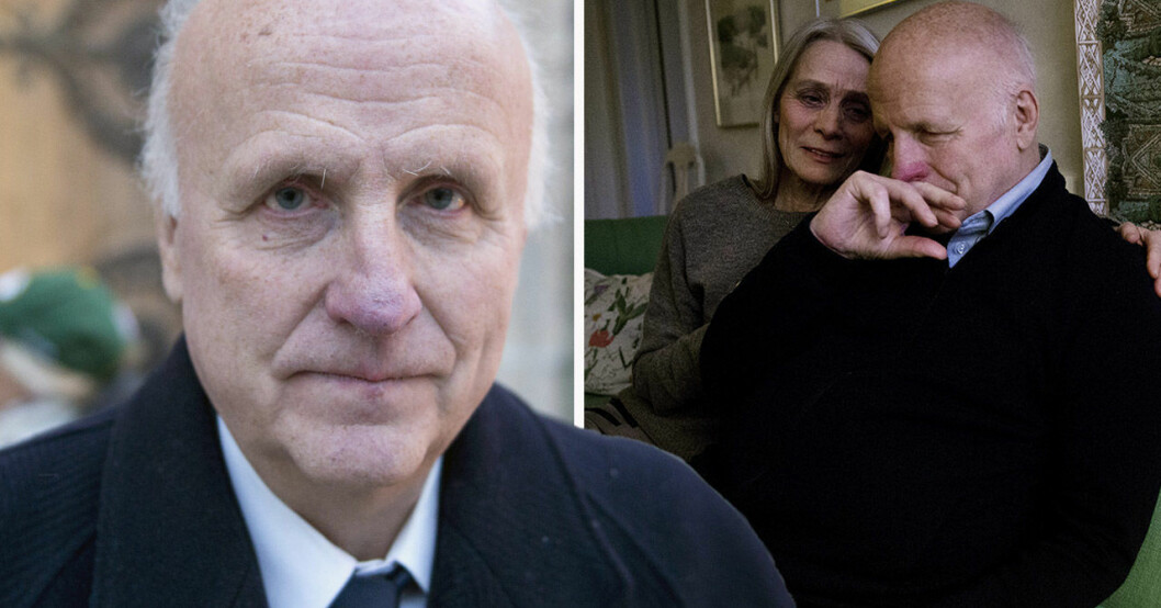 Arne Hegerfors och frun Kerstin.