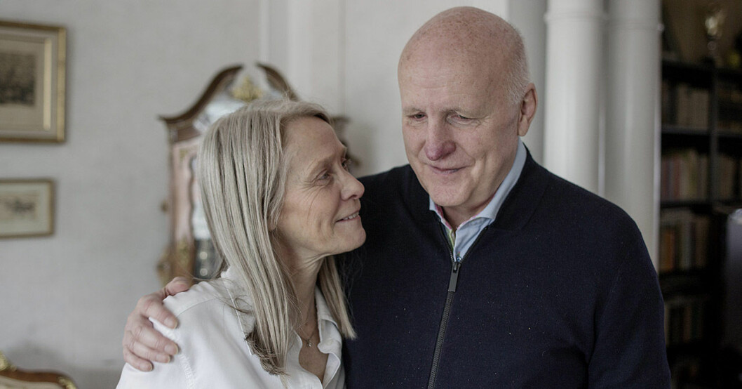 Arne Hegerfors och frun Kerstin är ett par än i dag.