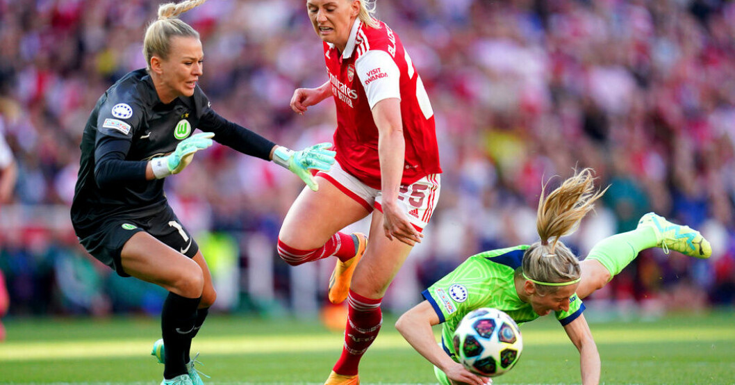 Arsenal och Stina Blackstenius slogs ut i Champions League-semifinal. Arsenal missade CL-final: "Tufft att ta"
