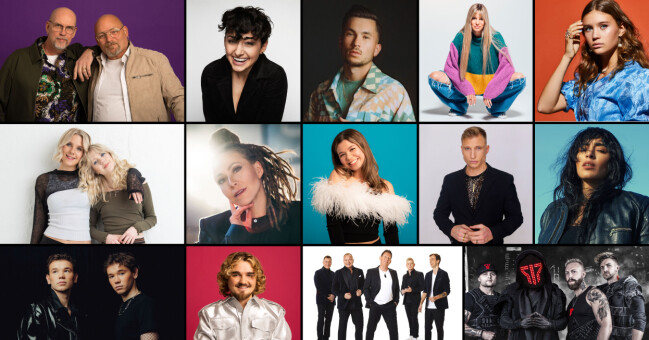 Artisterna som medverkar med sina bidrag i deltävling 3 och 4. Artisterna i deltävling 3 och 4 i Melodifestivalen 2023.