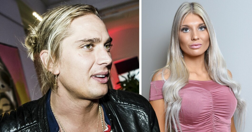 Arvid och Bella. Arvid Stenbäckens drag mot Bella i Ex on the beach 2020