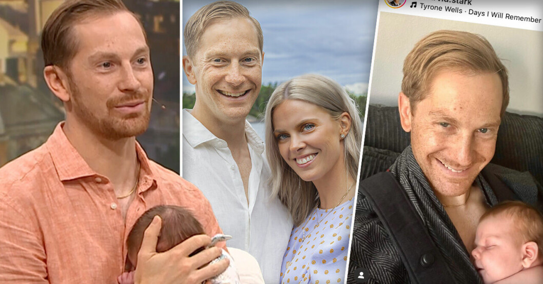 Arvid Stark, Ida Lind och dottern Rakel Arvid Stark, Ida Lind och dottern Rakel