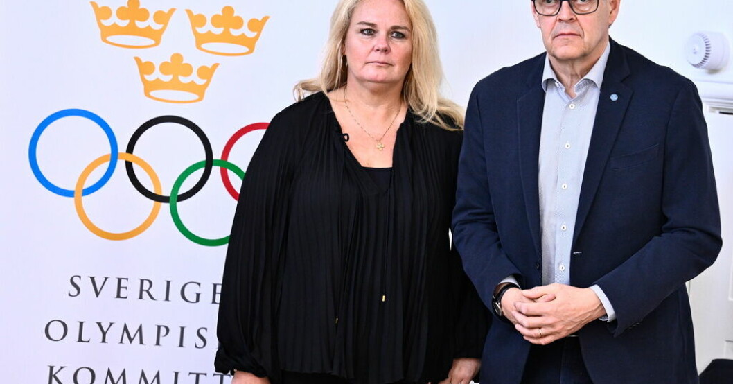 Åsa Edlund Jönsson, generalsekreterare i Sveriges olympiska kommitté, och Sveriges olympiska kommitténs nye ordförande Hans von Uthmann. OS-planerna klarnar – så här tänker Sverige