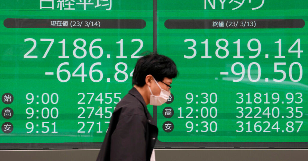 Fortsatt bankoro påverkar Asienbörserna