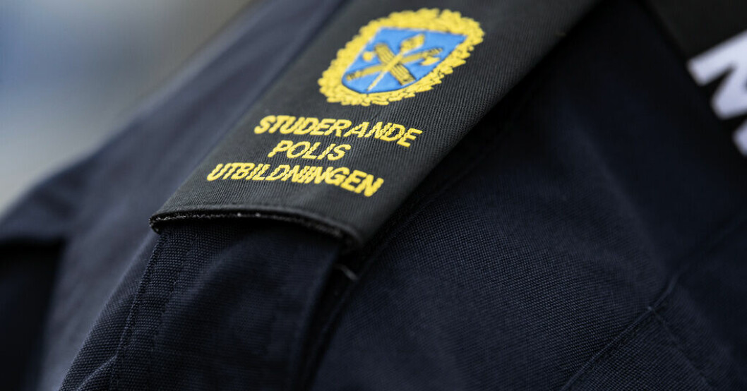 Aspirantlönen för blivande poliser ligger kvar på samma nivå som för 20 år sedan. Arkivbild. Ingen löneökning för polisaspiranter på 20 år