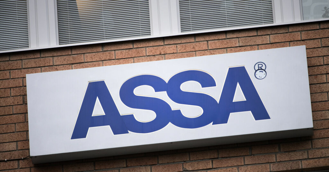 Assa Abloy lämnar delårsrapport. Arkivbild. Högre vinst för låstillverkaren