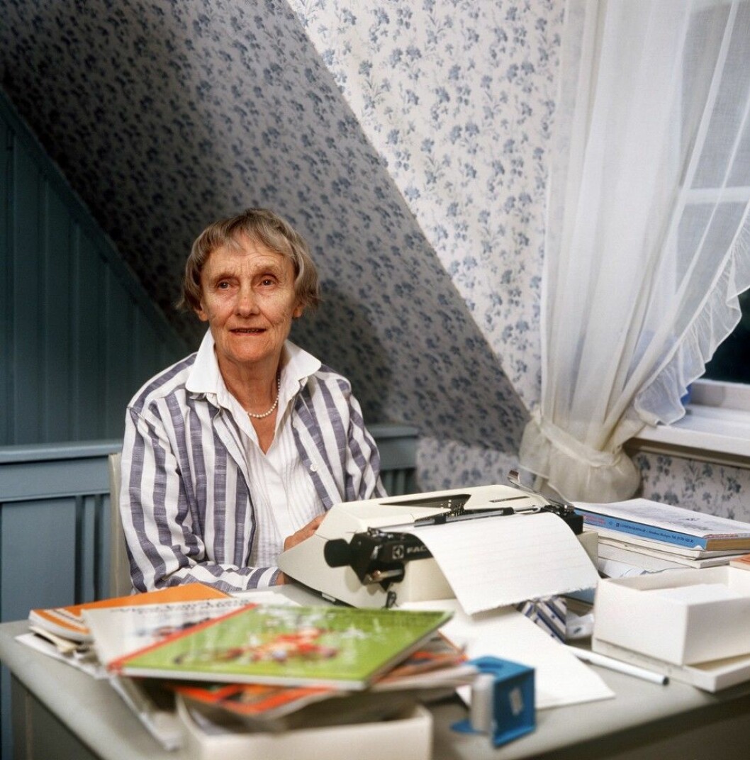 Astrid Lindgren. Foto: All Over Astrid Lindgren. Foto: All Over