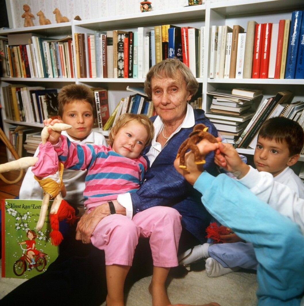 Astrid Lindgren. Foto. IBL Astrid Lindgren. Foto. IBL