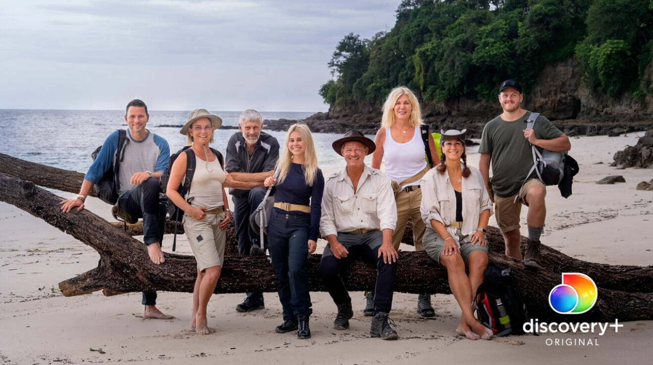 Åtta deltagare kämpar för sin överlevnad på en öde ö i nya tv-programmet The Island.