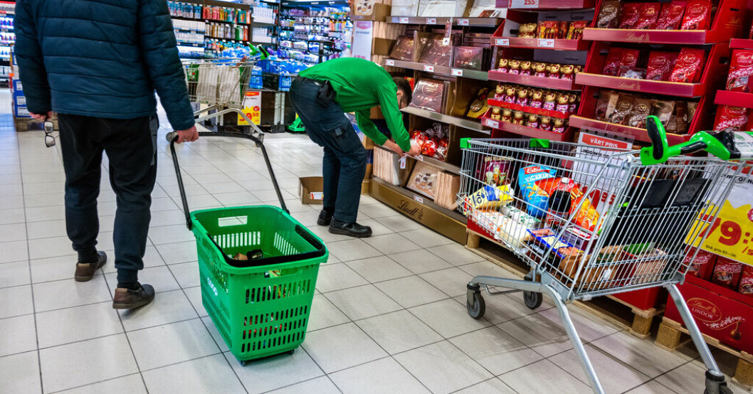 Även om inflationstakten mattats av påverkas försäljningsutvecklingen negativt. Arkivbild. Fortsatt tufft för dagligvaruhandeln