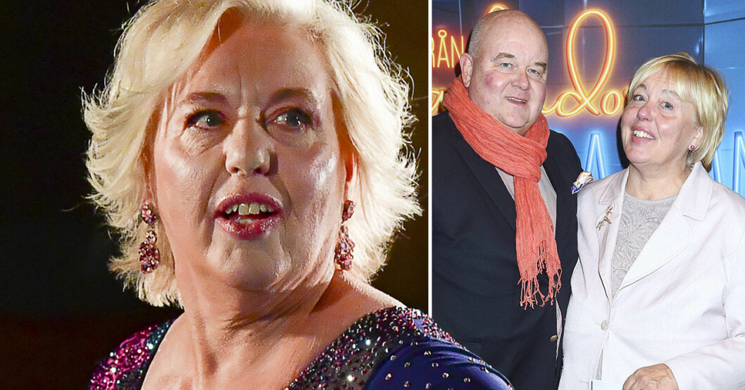 Suzanne Axell och sambon Jörgen.