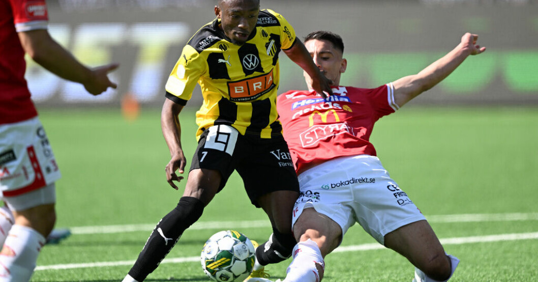 Bénie Traore i farten mot Degerfors i helgen. Traore står på åtta gjorda mål hittills i allsvenskan. Värt att veta inför cupfinalen på Strandvallen
