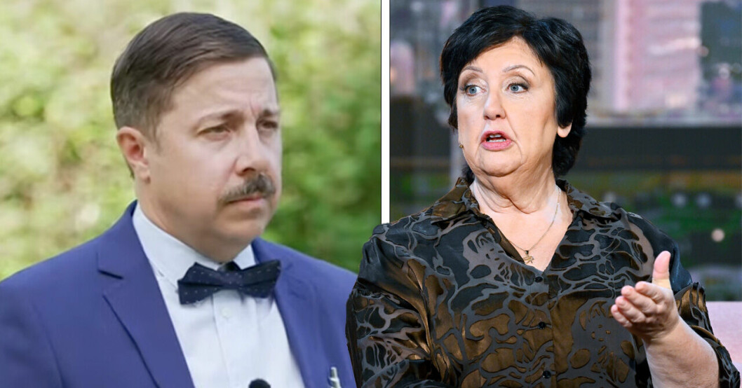 David Sundin och Babben Larsson