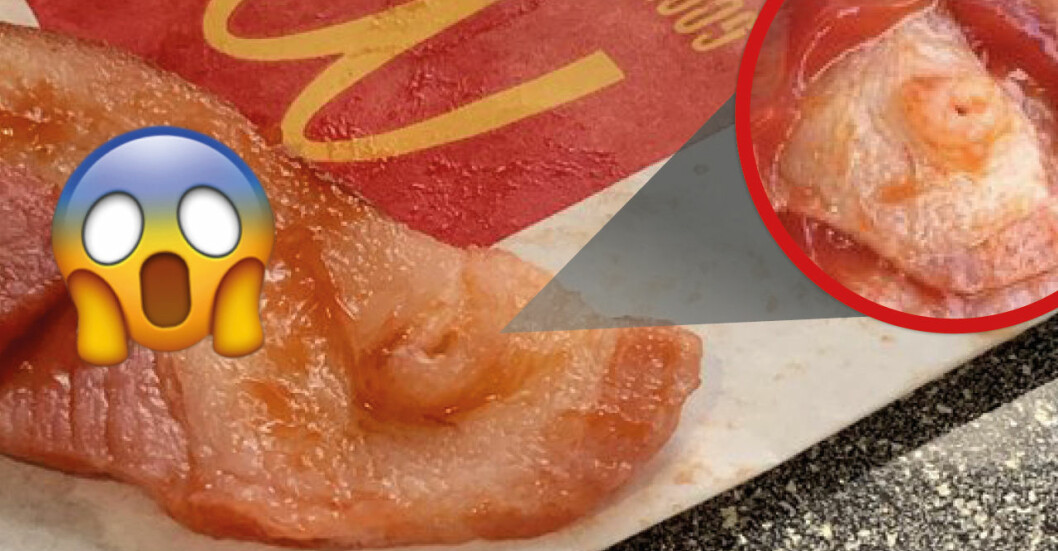 Simon, 27, åt på McDonalds – då gjorde han den FASANSFULLA upptäckten