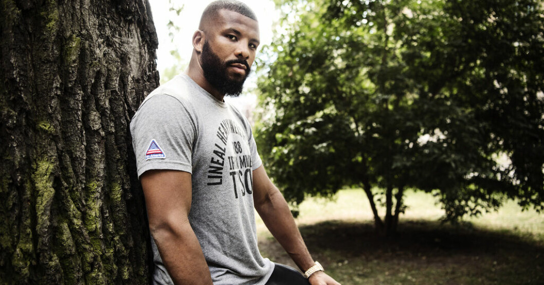Badou Jack. Arkivbild. Badou Jack tog historisk VM-titel