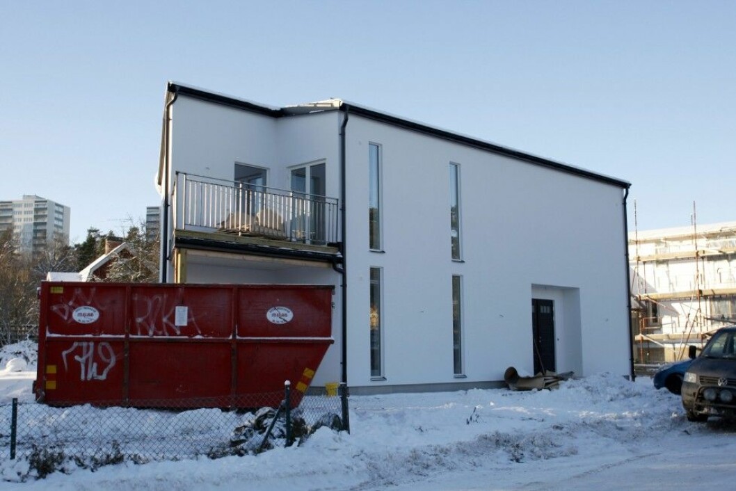 Huset 2010 när paret skulle flytta in. Foto: Malin Bondeson Huset 2010 när paret skulle flytta in. Foto: Malin Bondeson