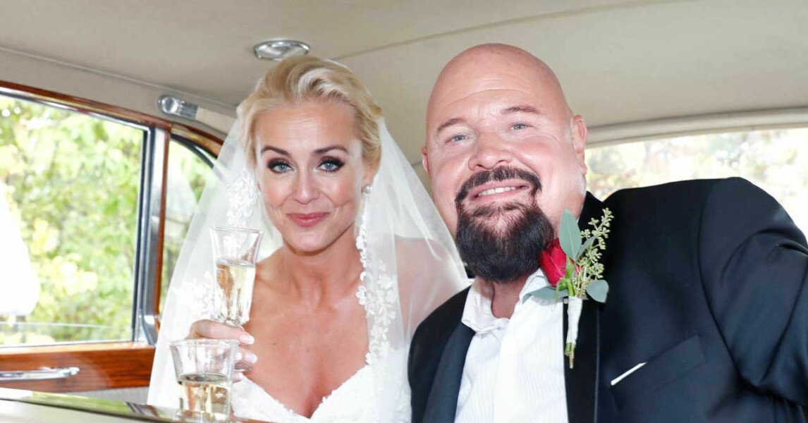 Johanna och Anders gifte sig sommaren 2018. Anders Bagge och Johanna Lind Bagge.