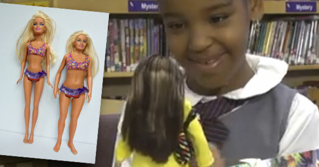 Ny "Barbie" med celluliter, bristningar och akne - se hur barnen reagerar