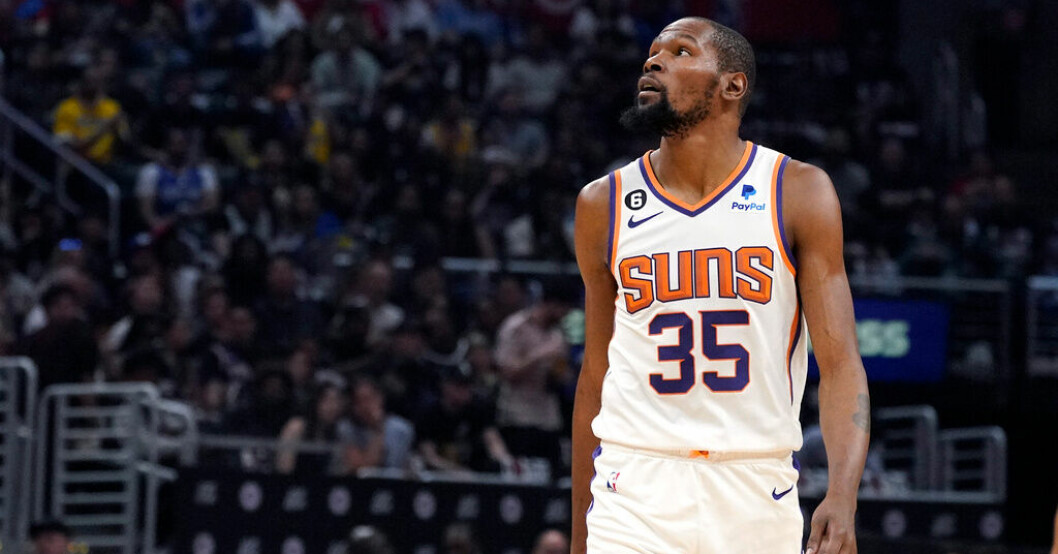 Basketstjärnan Kevin Durant skriver livstidskontrakt med Nike. Arkivbild. Stjärnan skriver livstidskontrakt med Nike