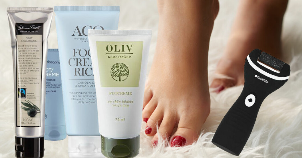 Så får du fina fötter i sommar – test av fotcrème och andra tips!