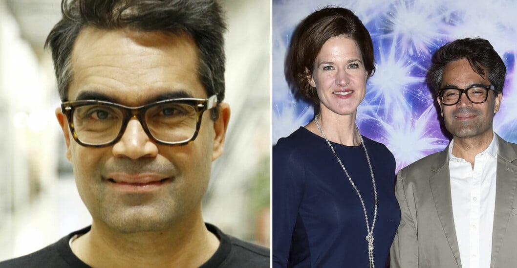 David Batra berättar om familjelivet med Anna Kinberg Batra. Foto: IBL