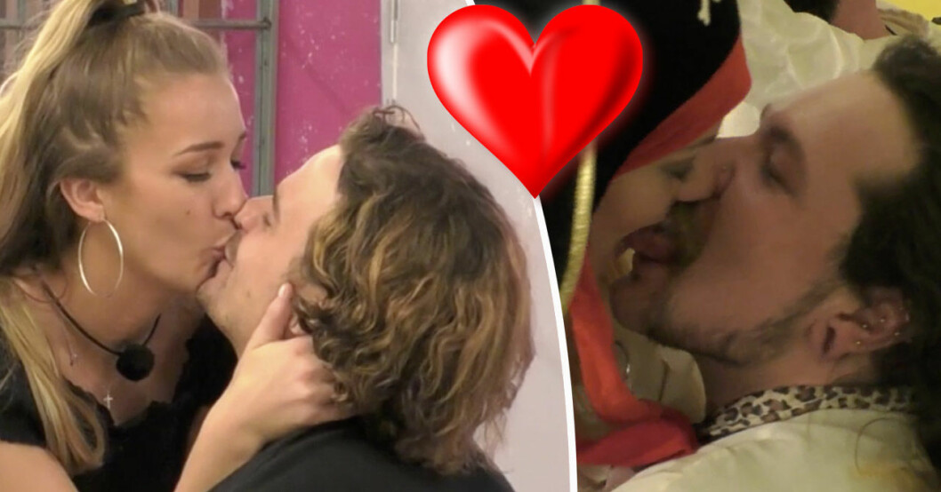 Jasmine Armstrong, Martin Forstén, Julia Kronlöf och Sami Jakobsson i Big Brother 2020.