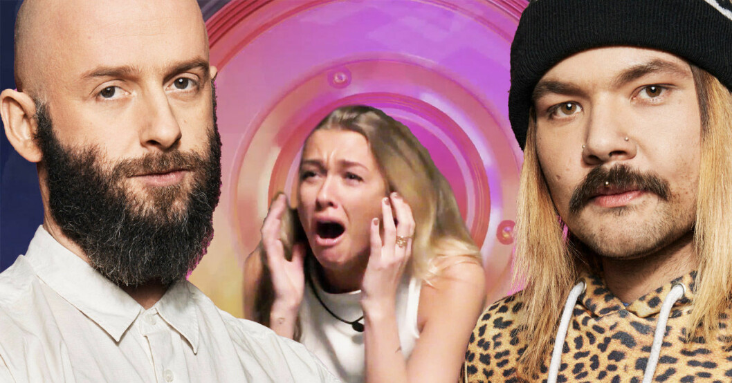 Daniel Glasman, Jasmine Armstrong och Sami Jacobsson i Big Brother 2020.