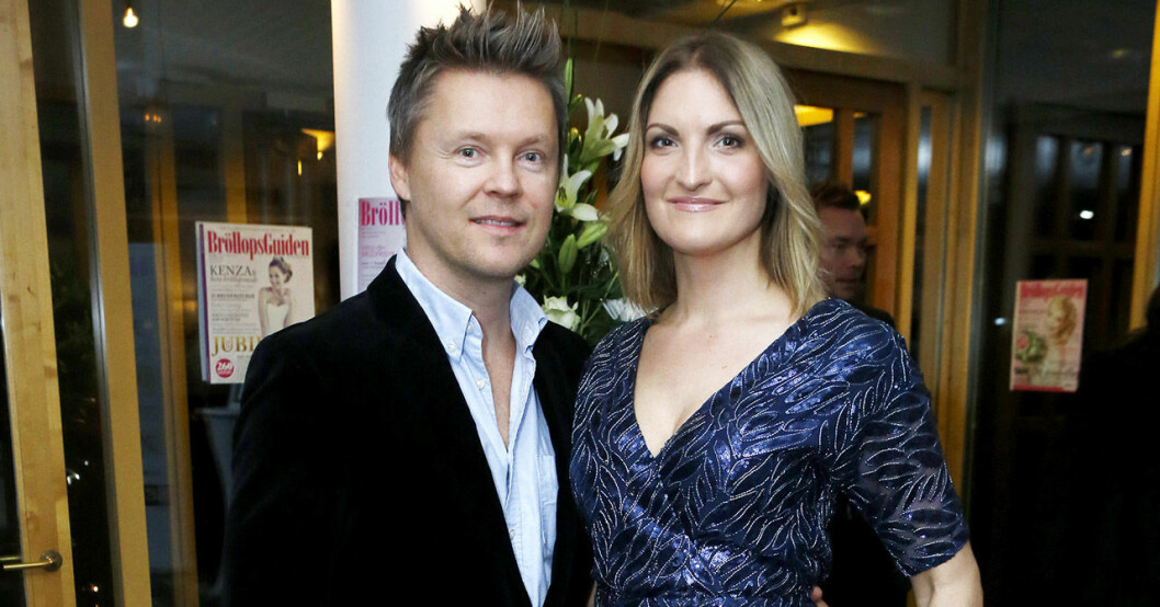Johan med frun Carola 2014. Johan Becker med frun Carola 2014.
