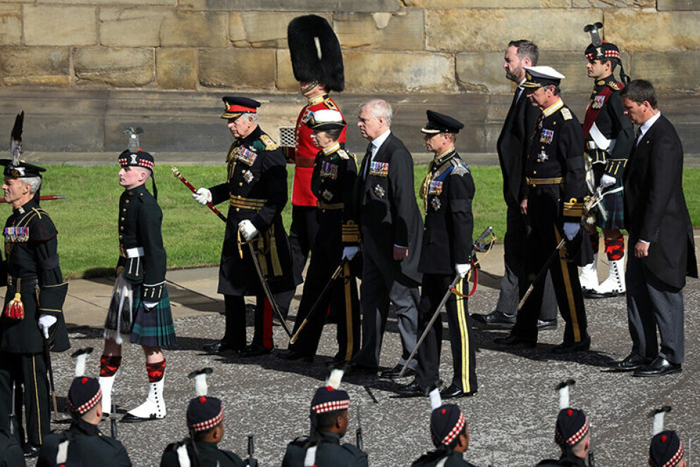 Det var i Edinburgh som en man ska ha hånat och häcklat prins Andrew. Det var i Edinburgh som en man ska ha hånat och häcklat prins Andrew.